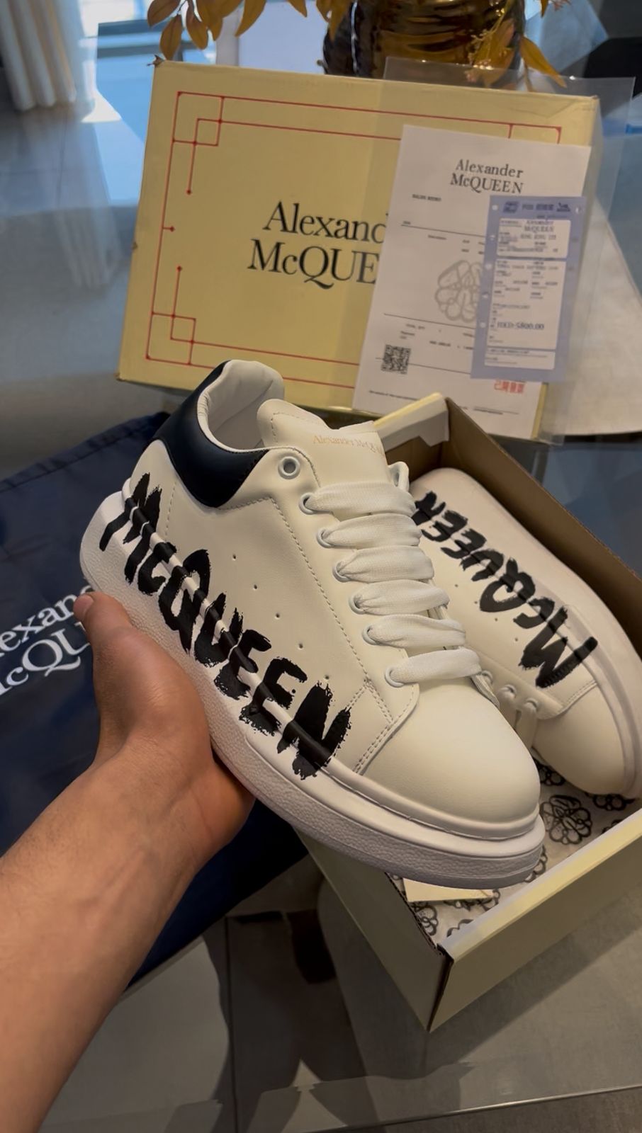 Alexander McQueen Graffiti